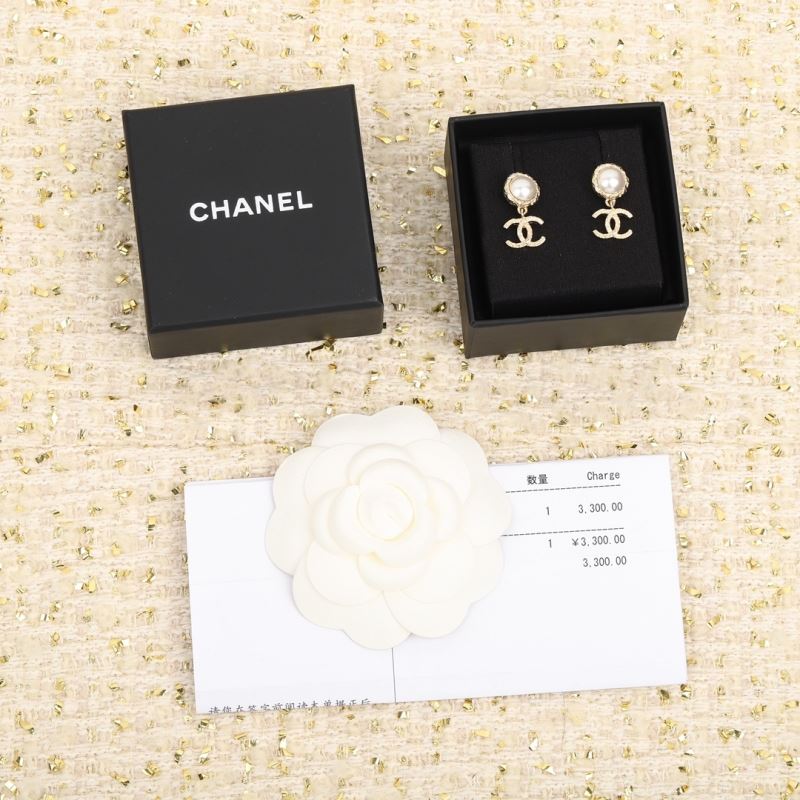 Ch*el earrings